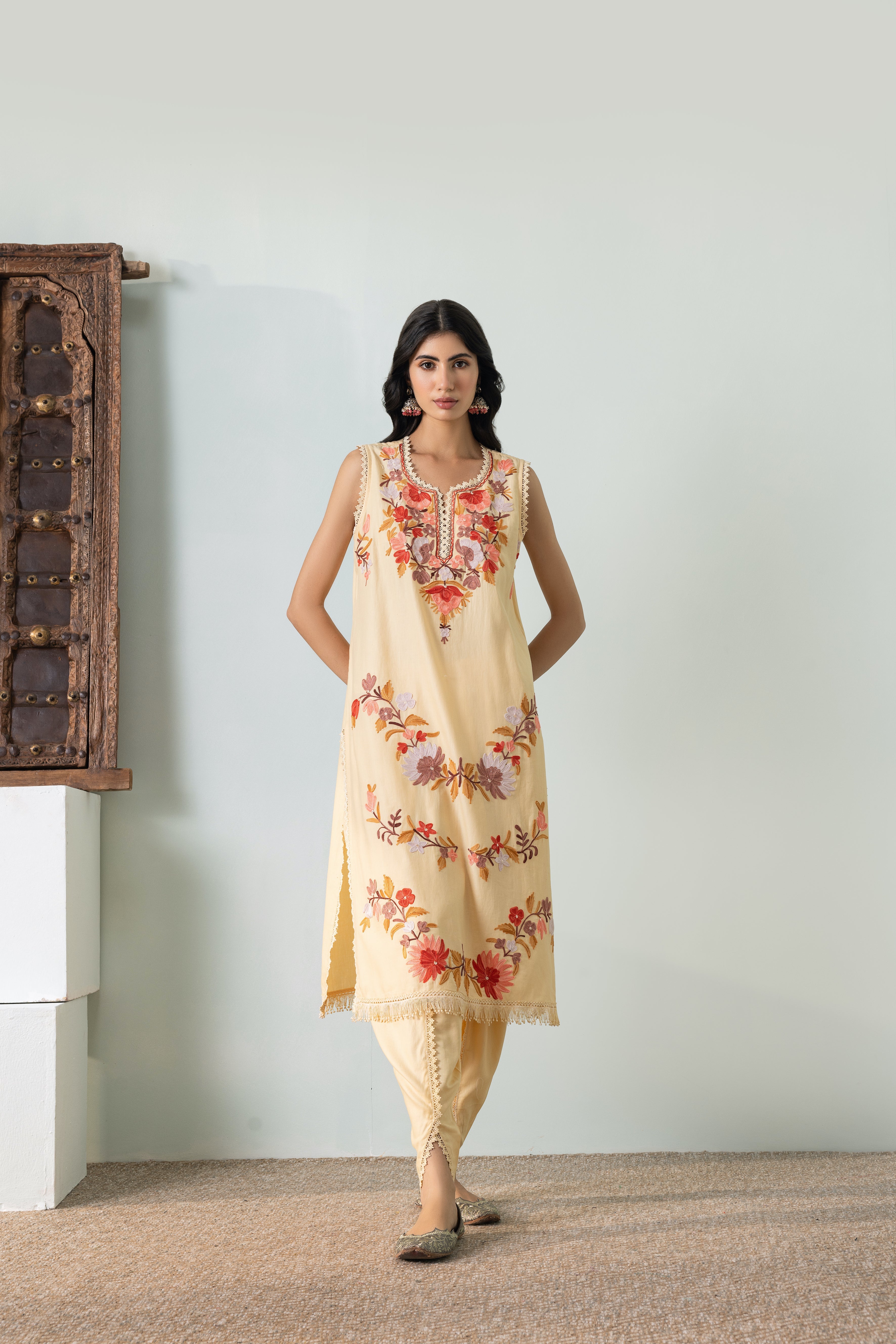 Mango Cotton Kurta Set