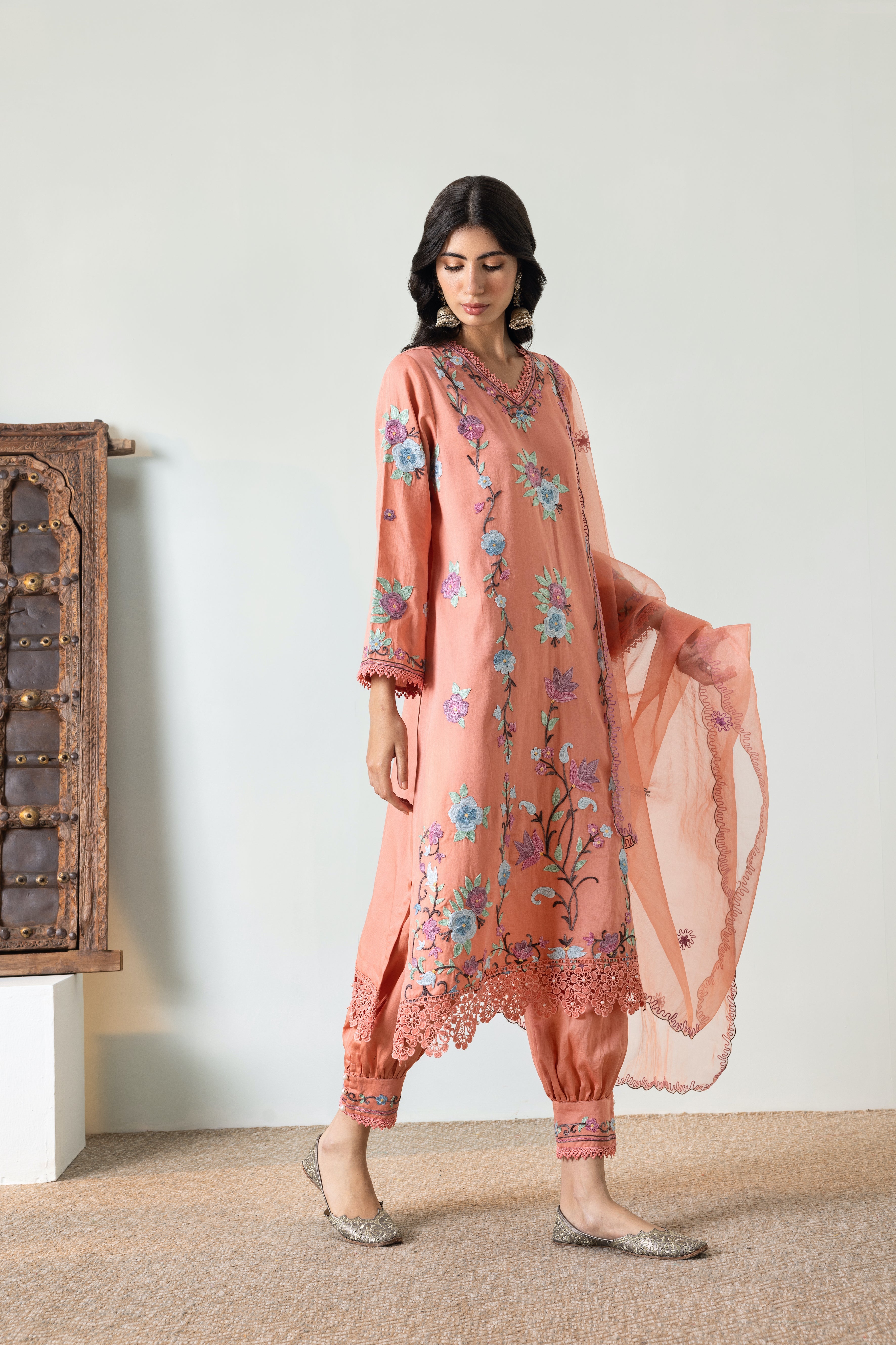 Amer Cotton Pheran Set