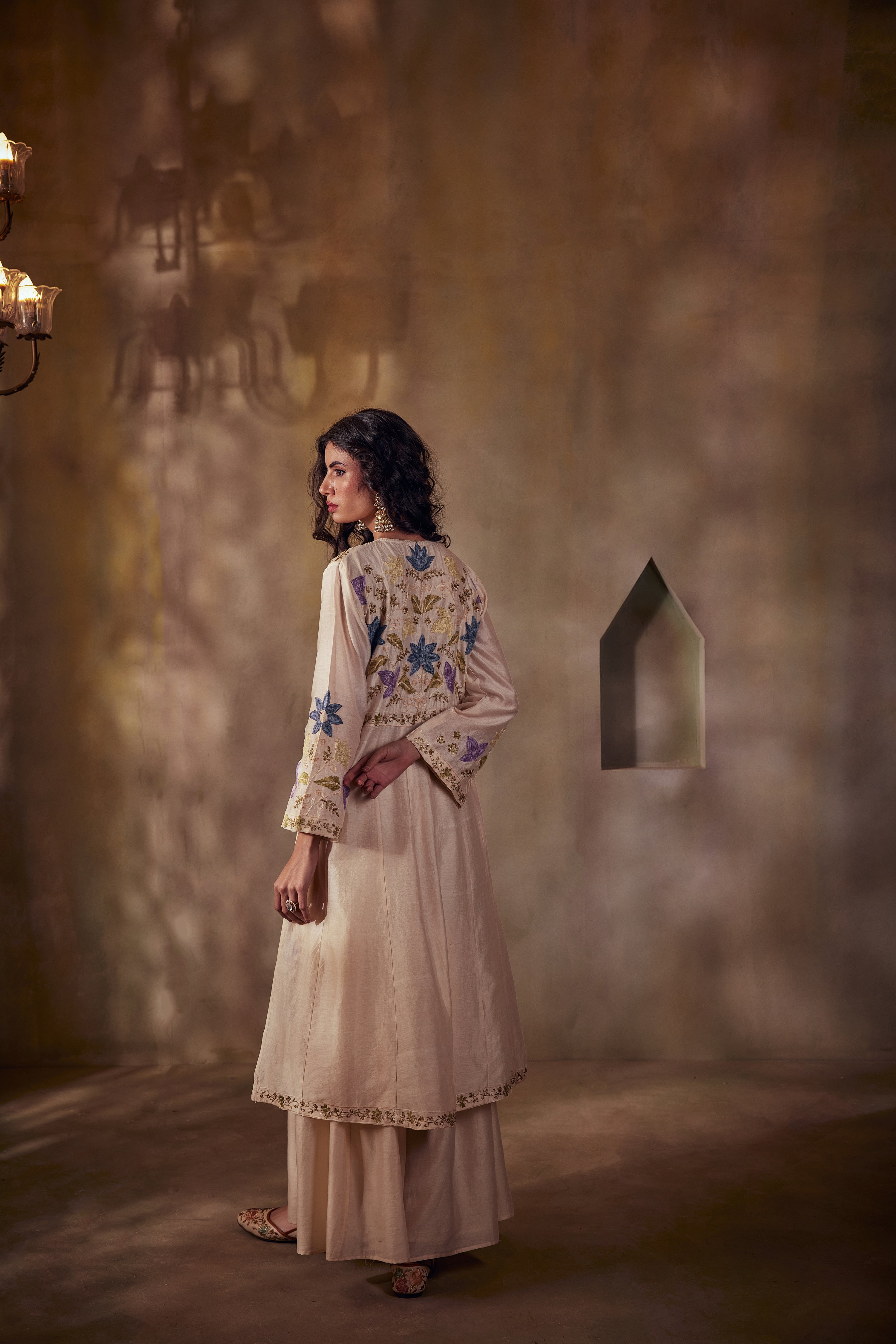 Chandni Raat Ivory Anarkali