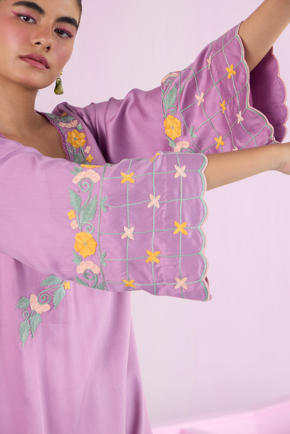 Lavender Love Kurta Set