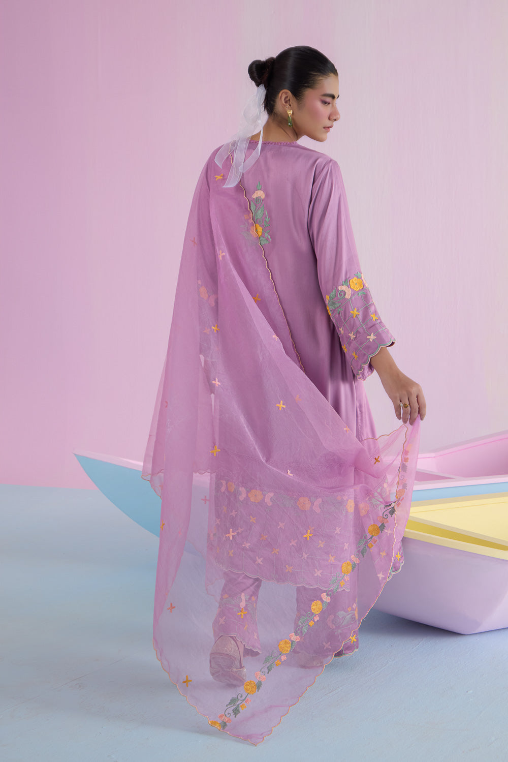 Lavender Love Kurta Set