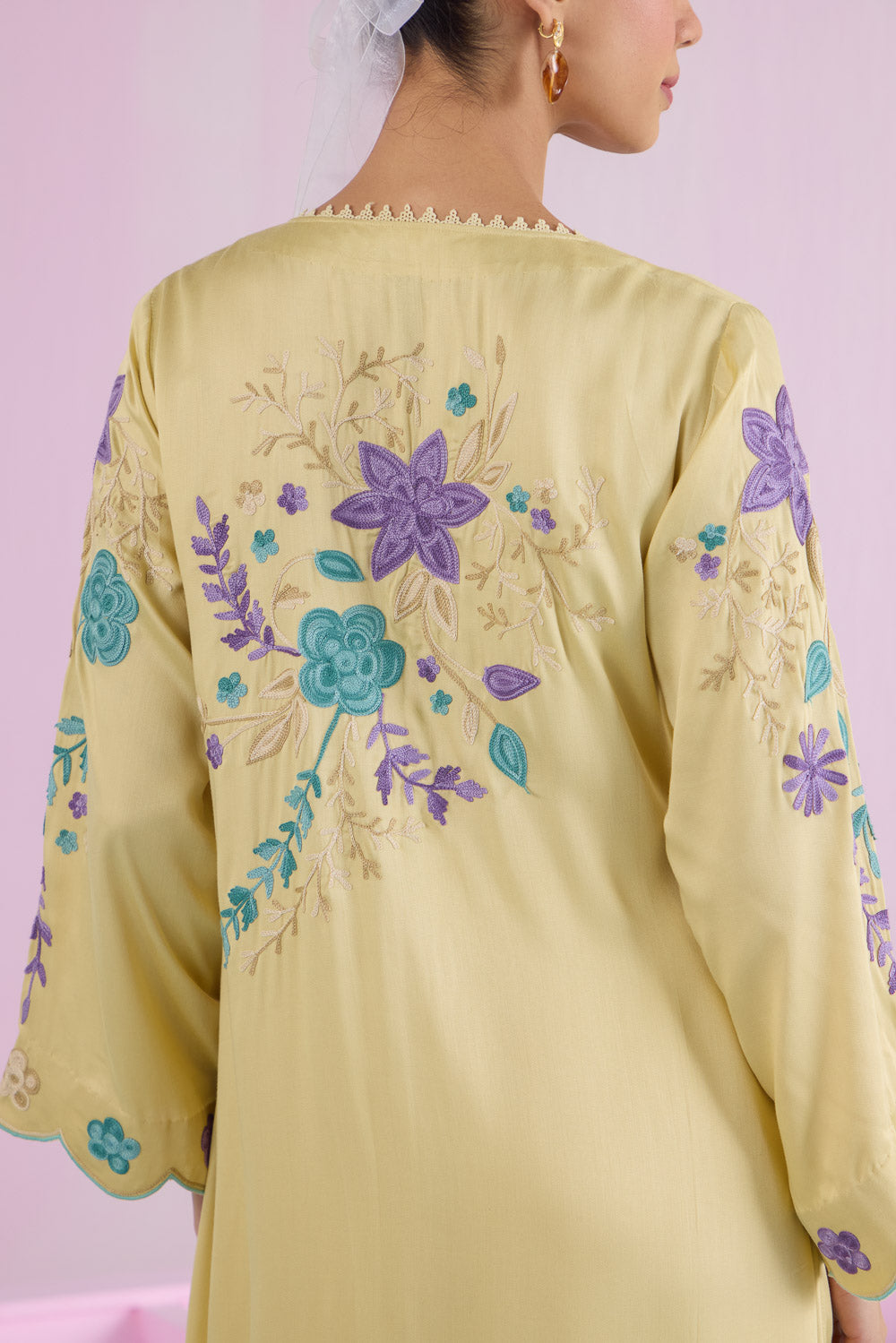 Yellow Daisy Kurta Set