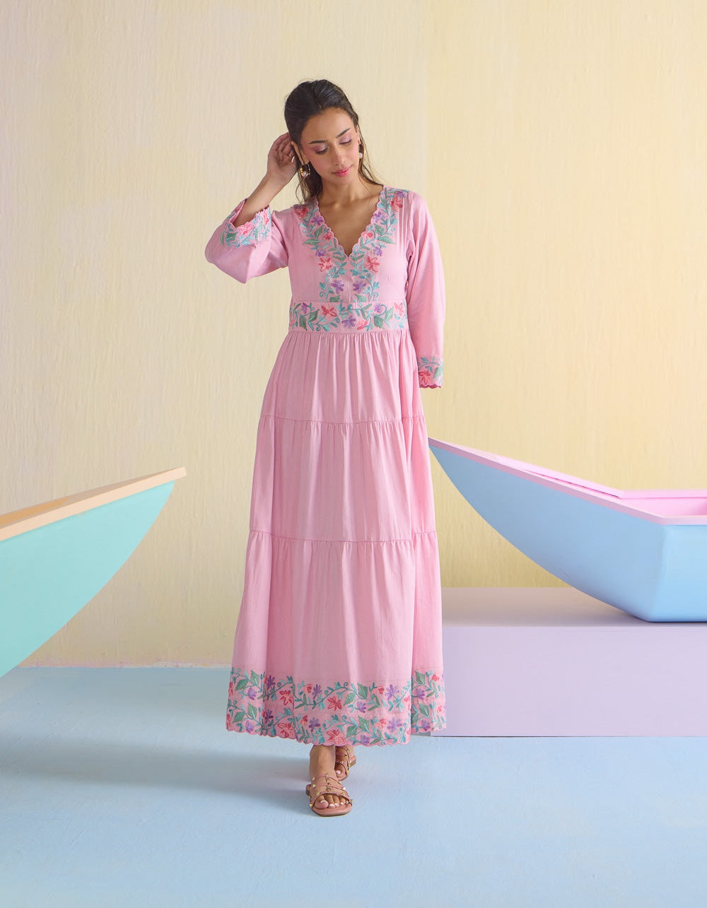 Candy Pink Maxi Dress