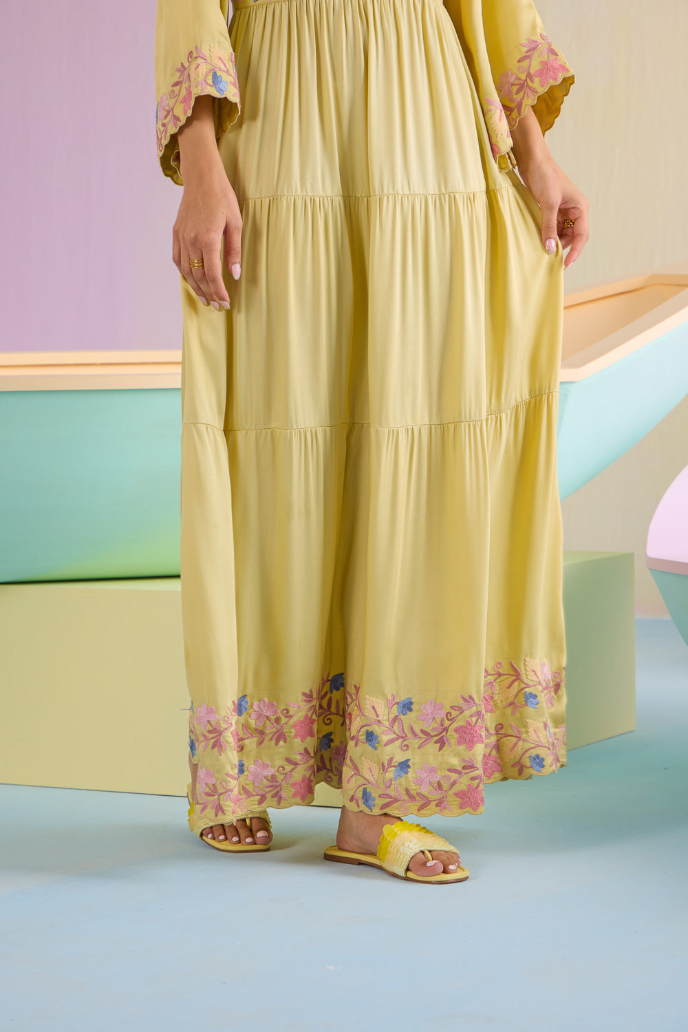 Lemon Crush Maxi Dress