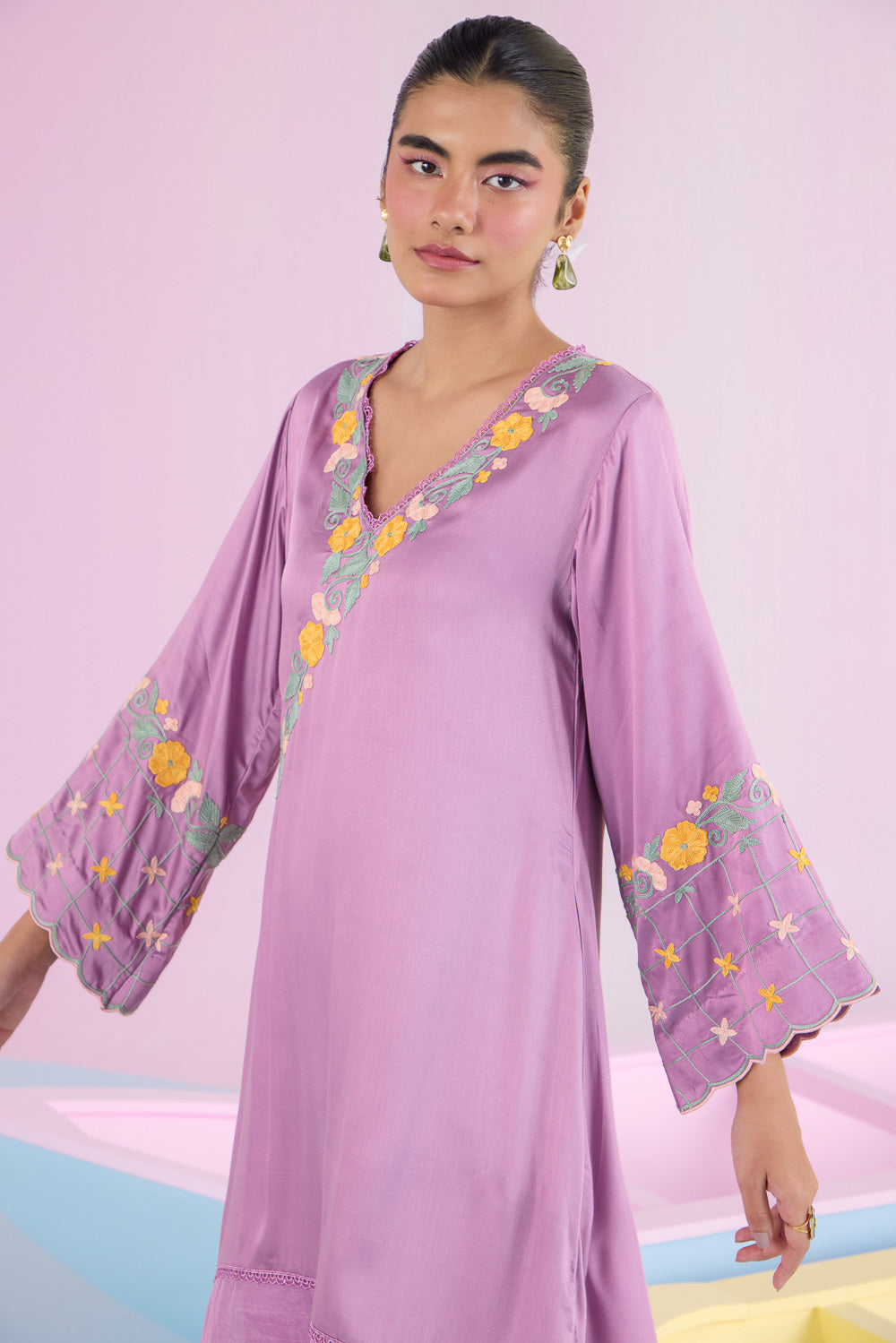 Lavender Love Kurta Set